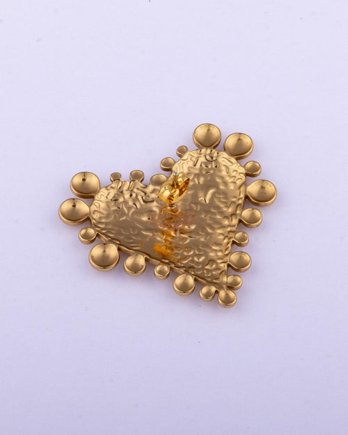 Bubble Heart Earring